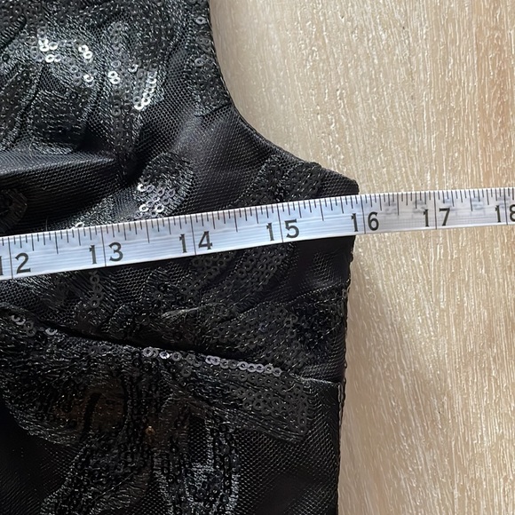 NWT Goddiva London Sequin and Mesh Detail Dress - Picture 10 of 10